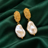 Aurelia Baroque Pearl Drop Earrings