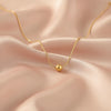 Golden Orb Necklace