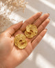 Golden Spiral Earrings