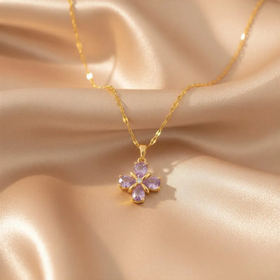 Lavender Bloom Necklace