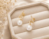 Pearl Glow Drop Earrings