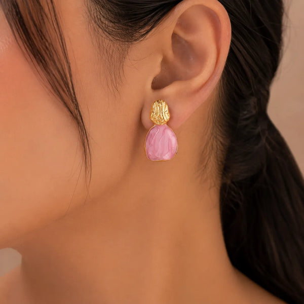 Roselle Blush Earrings