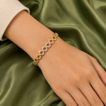 Aurelia Crystal Circle Bracelet 4