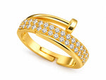 Aurelia Crystal Wrap Ring 4