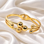 Aurelia Golden Bead Kids Kada 2