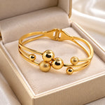 Aurelia Golden Bead Kids Kada 4