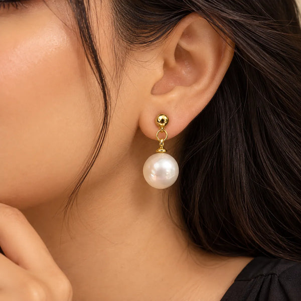 Aurelia Pearl Drop Earrings