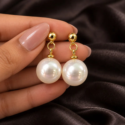 Aurelia Pearl Drop Earrings