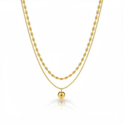 Aurielle Layered Gold Necklace