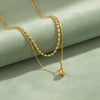 Aurielle Layered Gold Necklace
