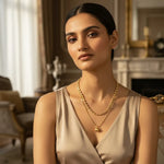 Aurielle Layered Gold Necklace 4