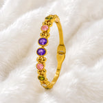 Aurora Multicolor Crystal Bangle 4