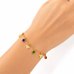 Bloom & Gem Charm Bracelet 2