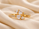 Celeste Crystal Wrap Ring 2