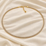 Celestia Crystal Tennis Waist Chain 3
