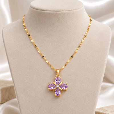 Lavender Bloom Necklace