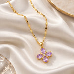 Lavender Bloom Necklace 4