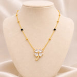 Crystal Clover Charm Mangalsutra 4