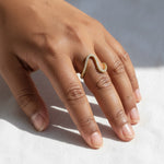 Elaris Infinity Curve Crystal Ring 3