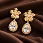 Elira Crystal Blossom Drop Earrings 2