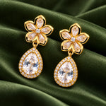 Elira Crystal Blossom Drop Earrings 3