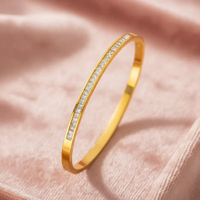 Elysian Crystal Bangle Bracelete