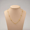 Golden Beaded Necklace