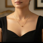 Golden Orb Necklace 3