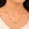 Golden Sparkle Floral Mangalsutra