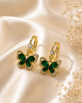 Green Butterfly Earrings 4