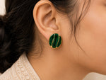 Green Stud Earrings 4