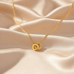 Interlocking Circle Necklace set 4