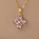 Lavender Bloom Necklace 1