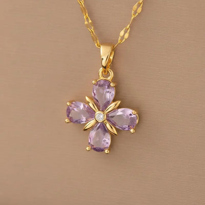 Lavender Bloom Necklace