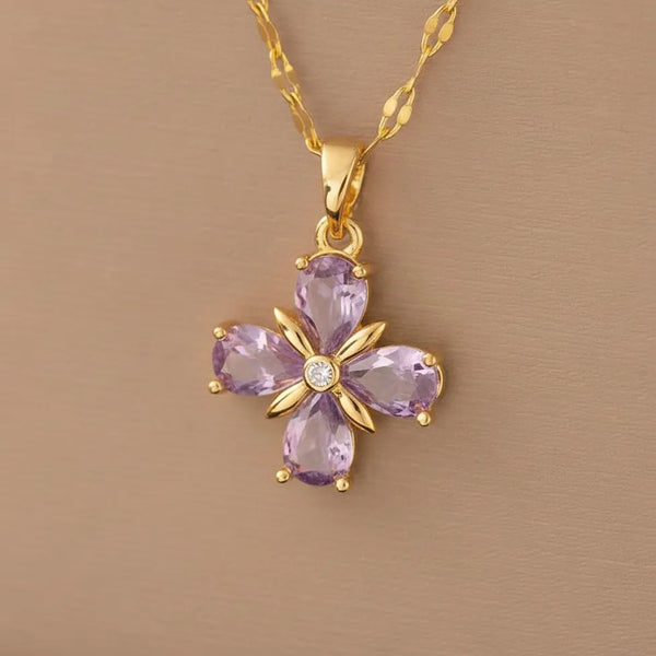 Lavender Bloom Necklace