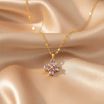 Lavender Bloom Necklace 2