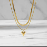 Layered Heart Necklace 4