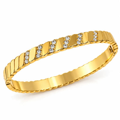 Little Sparkle Gold Crystal Kids Kada