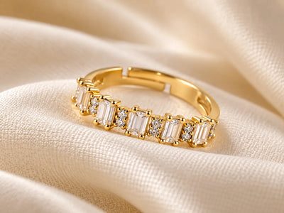 Luxe Baguette Sparkle Ring