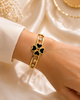 Midnight Clover Luxe Bracelet