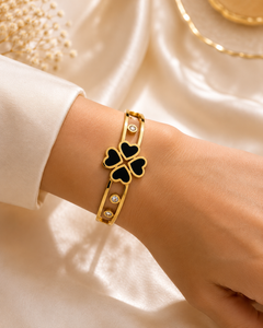 Midnight Clover Luxe Bracelet