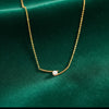 Minimalist Pearl Necklace