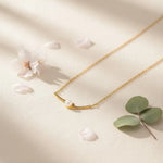 Minimalist Pearl Necklace 2