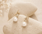 Pearl Glow Drop Earrings 2
