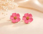 Pink Blossom Stud Earrings 3