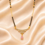 Pink Grace Crystal Drop Mangalsutra 3