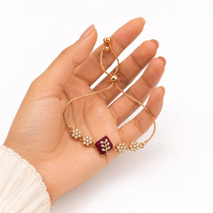 Rose Gold Adjustable Bracelet