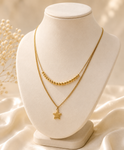 Starry Glow Gold Necklace 2