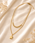 Starry Glow Gold Necklace 3