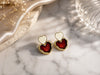Sweetheart Glow Stud Earrings